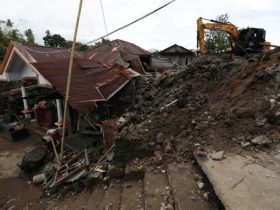 Rumah terdampak banjir bandang di manado. Foto: BNPB
