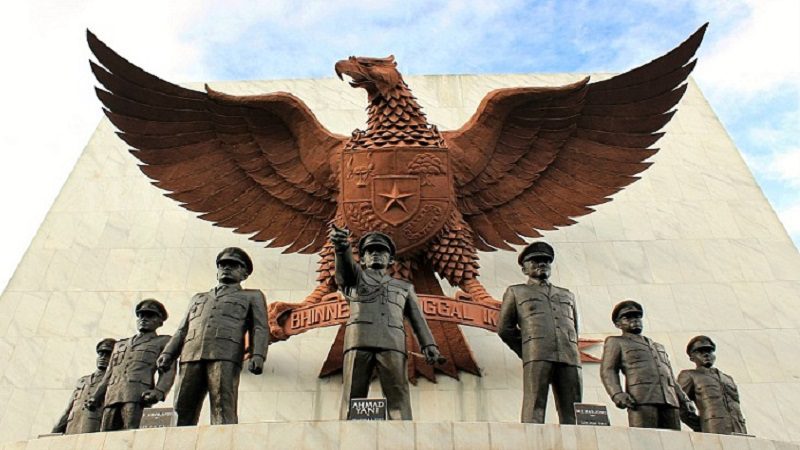Monumen Pancasila. (Foto: Istw)