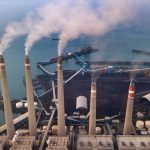 Pembangkit listrik batubara di Suralaya, Cilegon, Banten, Indonesia (Greenpeace)