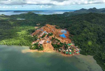Pulau Sangihe yang dilaporkan tercemar logam berat. (Foto: © Alif R Noudy Korua _ Greenpeace )