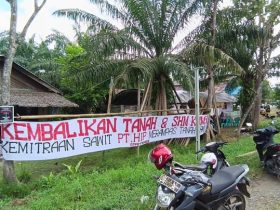 Kehiatan Peringatan Hari Hak Asasi Manusia (HAM) Internasional 2025 di Desa Wiangun, Kabupaten Buol, Sulawesi Tengah. (Foto: Jaga Deca)