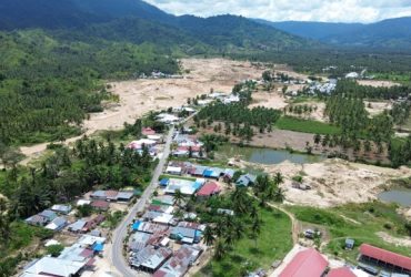 Aktivitas pertambangan emas tanpa izin (PETI) di Kecamatan Dengilo, Kabupaten Pohuwato. (Foto: Sarjan Lahay)