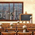 Ilustrasi ruangan kelas. Gambar oleh Alexa dari Pixabay