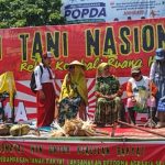 Peringatan Hari Tani Nasional di Kabupaten Buol, Sulawesi Tengah. (Foto: Jaga Deca)