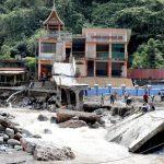 Lokasi terdampak banjir lahar dingin dan longsor di Lubuk Mata Kucing, Kota Padang Panjang, Sumatera Barat. Foto: BNPB